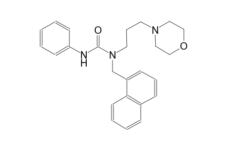 urea, N-[3-(4-morpholinyl)propyl]-N-(1-naphthalenylmethyl)-N'-phenyl-