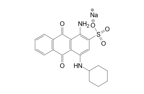 1-Amino-2-sulfo-4-cyclohexylamino-anthrachinon Na salt