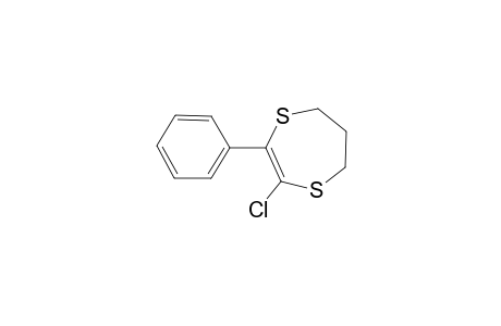 2-Chloranyl-3-phenyl-6,7-dihydro-5H-1,4-dithiepine