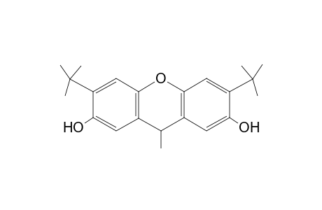 3,6-Ditert-butyl-9-methyl-9H-xanthene-2,7-diol