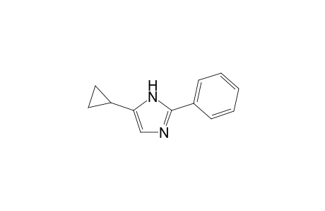 2-Phenyl-5-cyclopropyl-1H-imidazole