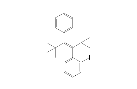 1-(Iodophenyl)-2-phenyl-1,2-bis(t-butyl)ethene