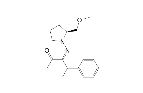 (2S)-2-(Methoxymethyl)-1-[[(1R)-4-oxo-2-phenyl-3-pentylidene]amino]-pyrrolidine