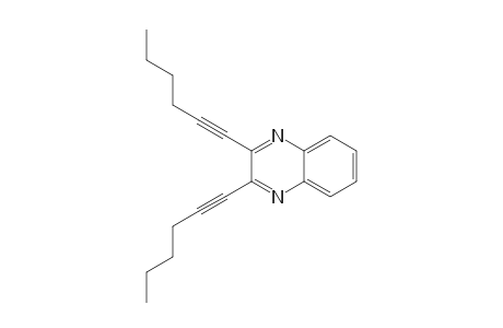 2,3-Di(hex-1-ynyl)quinoxaline
