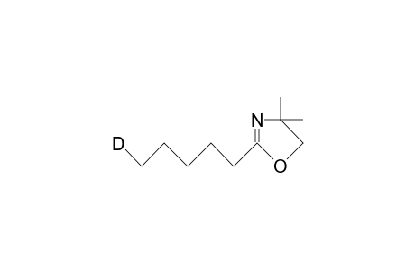 4,4-Dimethyl-2-(5-deuterio-pentyl)-oxazoline