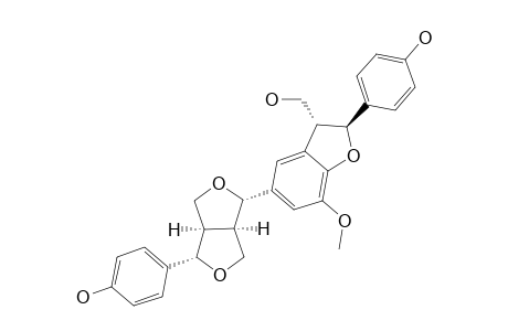 CHUSHIZISIN_I;(7-S*,7'-S*,7''-R*,8-R*,8'-R*,8''-S*)-3'-METHOXY-4,4'',9''-TRIHYDROXY-4',7'':7,9':7',9-TRIEPOXY-5',8'',8,8'-SESQUINEOLIGNAN