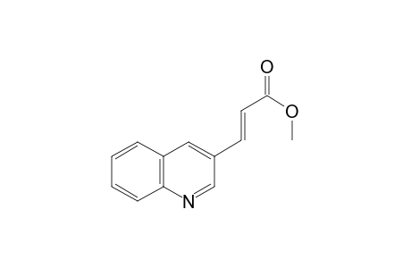 Methyl (2E)-3-(3-quinolinyl)-2-propenoate