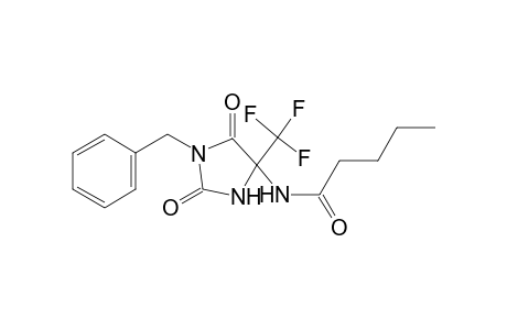 N-[1-benzyl-2,5-diketo-4-(trifluoromethyl)imidazolidin-4-yl]valeramide