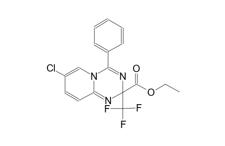 2H-pyrido[1,2-a][1,3,5]triazine-2-carboxylic acid, 7-chloro-4-phenyl-2-(trifluoromethyl)-, ethyl ester