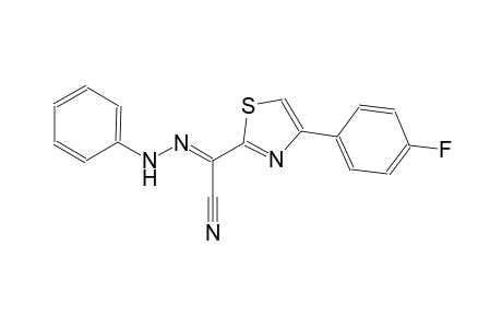 2-thiazoleacetonitrile, 4-(4-fluorophenyl)-alpha-(phenylhydrazono)-