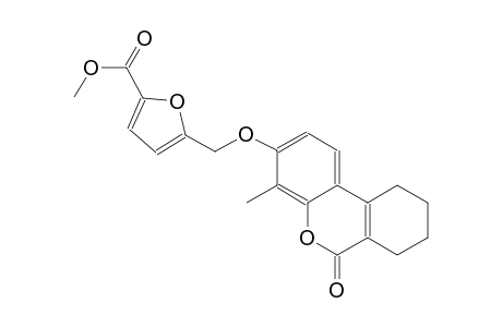 methyl 5-{[(4-methyl-6-oxo-7,8,9,10-tetrahydro-6H-benzo[c]chromen-3-yl)oxy]methyl}-2-furoate