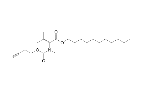 dl-Valine, N-methyl-N-(but-3-yn-1-yloxycarbonyl)-, undecyl ester