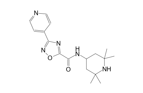 1,2,4-oxadiazole-5-carboxamide, 3-(4-pyridinyl)-N-(2,2,6,6-tetramethyl-4-piperidinyl)-