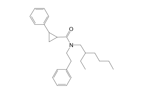 Cyclopropanecarboxamide, 2-phenyl-N-(2-phenylethyl)-N-(2-ethylhexyl)-