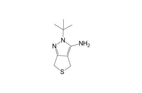 (2-tert-butyl-4,6-dihydrothieno[3,4-c]pyrazol-3-yl)amine