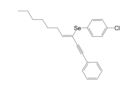1-Chloranyl-4-[(Z)-1-phenyldec-3-en-1-yn-3-yl]selanyl-benzene