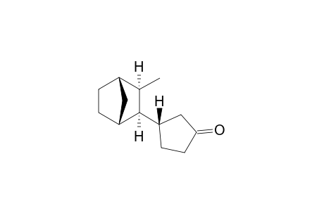 (3R*,1'S*,2'S*,3'S*,4'R*)-3-(3'-Methylbicyclo[2.2.1]hept-2'-yl]cyclopentanone