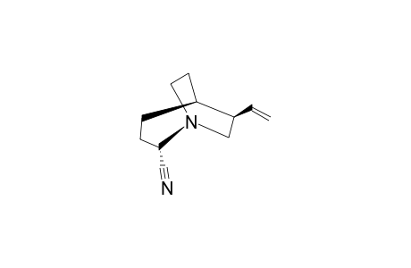 6-VINYL-1-AZA-BICYCLO-[3.2.2]-NONAN-2-CARBONITRILE