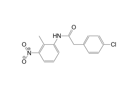 2-(4-chlorophenyl)-N-(2-methyl-3-nitrophenyl)acetamide