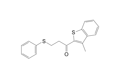 1-(3-methylbenzo[b]thien-2-yl)-3-(phenylthio)-1-propanone