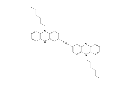 1,2-bis(10'-Hexyl-10H-phenothiazin-3'-yl)ethyne