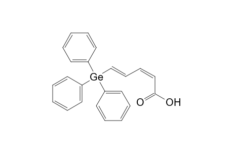 (2Z,4E)-5-Triphenylgermylpent-2,4-dienoic acid