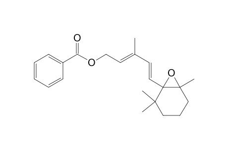 2,4-Pentadien-1-ol, 3-methyl-5-(2,2,6-trimethyl-7-oxabicyclo[4.1.0]hept-1-yl)-, benzoate, (E,E)-(.+-.)-