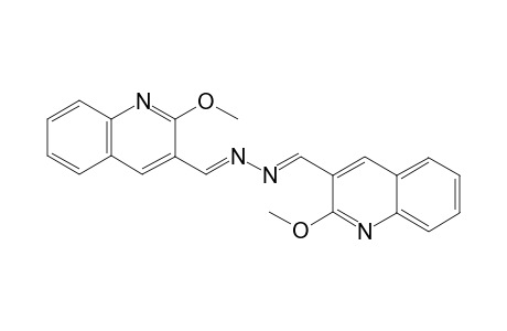 (1E,2E)-1,2-Bis((2-methoxyquinolin-3-yl)methylene)hydrazine