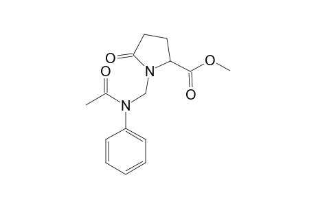 METHYL-1-[(N-ACETYLANILINO)-METHYL]-PYROGLUTAMATE