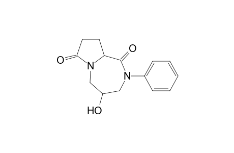 4-hydroxy-2-phenyl-hexahydro-pyrrolo[1,2-a][1,4]diazepine-1,7-dione