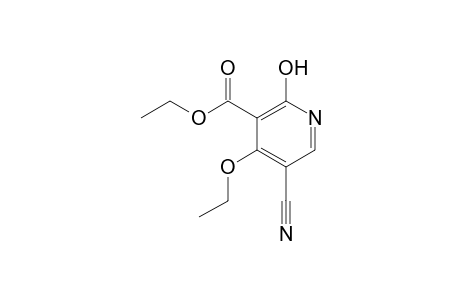 Ethyl 5-cyano-4-ethoxy-2-hydroxynicotinate