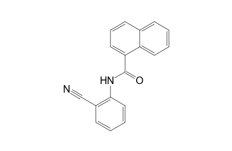 N-(2-Cyanophenyl)-1-naphthamide