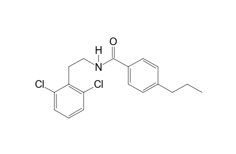 2,6-Dichlorophenethylamine 4-propylbenzoyl