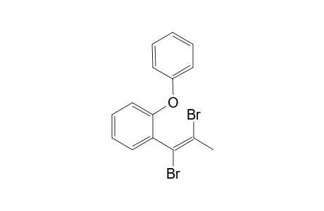 (E),(Z)-1,2-Dibromo-1-(o-phenoxyphenyl)prop-1-ene