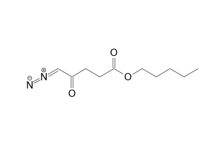 Pentyl 5-diazo-4-oxopentanoate