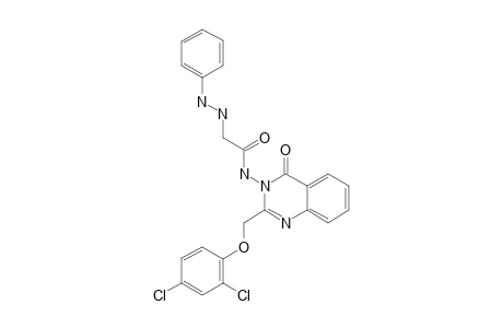 N-[2-(2,4-DICHLORO-PHENOXY)-METHYL-4-OXO-4H-QUINAZOLIN-3-YL]-2-(N'-PHENYLHYDRAZINO)-ACETAMIDE