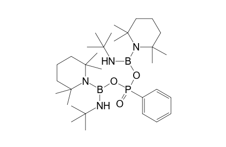 bis[(t-butylamino)(2,2,6,6-tetramethylpiperidino)boryl]phenylphosphonate