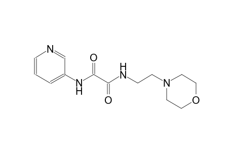 ethanediamide, N~1~-[2-(4-morpholinyl)ethyl]-N~2~-(3-pyridinyl)-