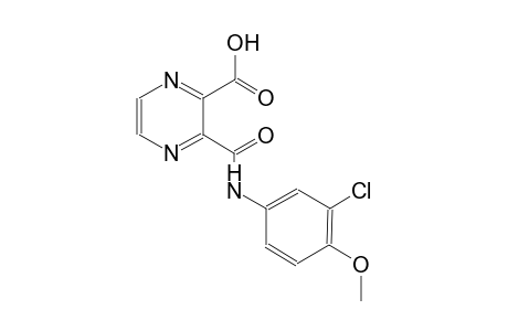 2-pyrazinecarboxylic acid, 3-[[(3-chloro-4-methoxyphenyl)amino]carbonyl]-