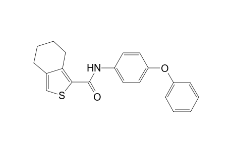 4,5,6,7-Tetrahydro-benzo[c]thiophene-1-carboxylic acid (4-phenoxy-phenyl)-amide