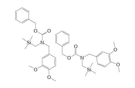 BENZYL-N-[3,4-DIMETHOXYBENZYL]-N-[TRIMETHYLSILYLMETHYL]-CARBAMATE