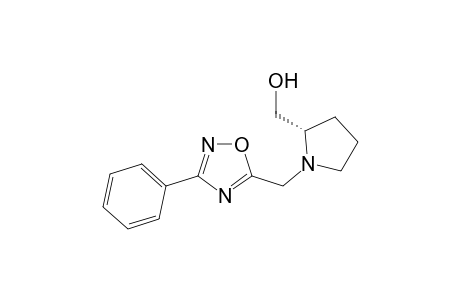 [(2S)-1-[(3-phenyl-1,2,4-oxadiazol-5-yl)methyl]-2-pyrrolidinyl]methanol