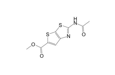 2-acetamidothieno[3,2-d]thiazole-5-carboxylic acid, methyl ester
