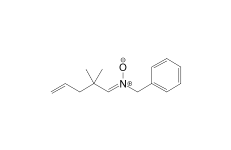 2,2-Dimethyl-N-(phenylmethyl)-4-penten-1-imine oxide