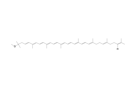 1-METHOXY-3,4-DIDEHYDRO-1,2,7',8'-TETRAHYDRO-CAROTENE;ALL-E-SPHEROIDENE