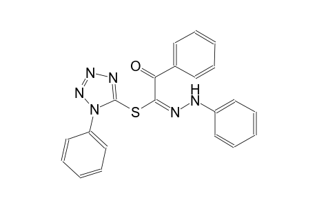 1-phenyl-1H-tetraazol-5-yl (1E)-2-oxo-N,2-diphenylethanehydrazonothioate