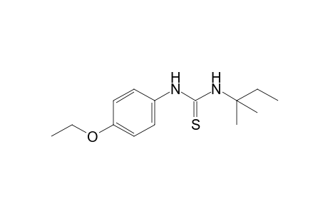 1-(p-ethoxphenyl)-3-tert-pentyl-2-thiourea