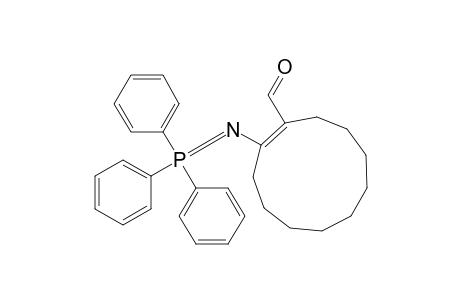 2-(Triphenylphosphoranylideneamino)cycloundec-1-enecarbaldehyde