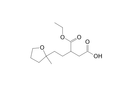 Butanedioic acid, [2-(tetrahydro-2-methyl-2-furanyl)ethyl]-, 1-ethyl ester