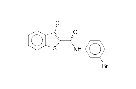 N-(3-Bromophenyl)-3-chloro-1-benzothiophene-2-carboxamide